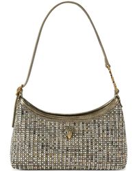 Kurt Geiger - Mini Kurt Sling Crystal-Embellished Shoulder Bag - Lyst