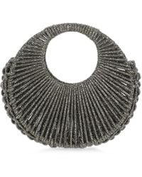 HIBOURAMA - Jaya Crystal-Embellished Woven Tote Bag - Lyst