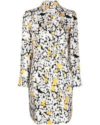 Lanvin - フローラル ラップドレス - Lyst