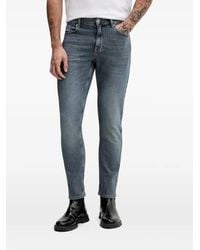 KARL LAGERFELD - Jean À Patch Logo - Lyst