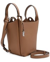 Tod's - Logo-Embossed Leather Bucket Bag - Lyst