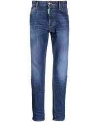 DSquared² - Jeans con cuciture a contrasto - Lyst