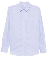 Anine Bing - Striped Long-Sleeve Shirt - Lyst