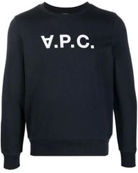 A.P.C. - Sweater Van Biologisch Katoen - Lyst
