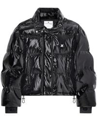 Courreges - Vinyl Duvet Down Jacket - Lyst