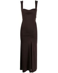 Reformation - Robe Mi-Longue Suvi À Fronces - Lyst