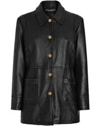 Dolce & Gabbana - Leather Jacket - Lyst