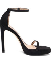 Stuart Weitzman - 120Mm Nudist Disco Sandals - Lyst