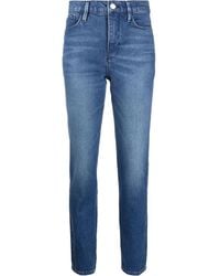 FRAME - Vaqueros Le Sylvie capri - Lyst