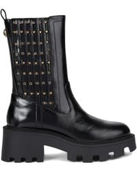 Kurt Geiger - Heart Stud Chelsea Ankle Boots - Lyst