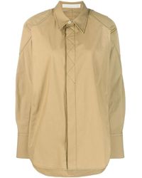 Dion Lee - Contrast Stitching Shirt Jacket - Lyst