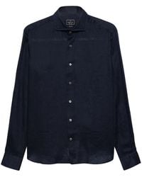 Orian - Long-Sleeve Linen Shirt - Lyst
