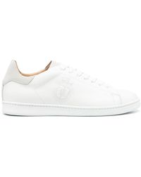 Billionaire - Low-top Leather Sneakers - Lyst