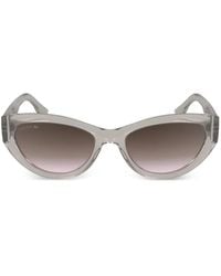 Lacoste - Cat-Eye Full-Rim Sunglasses - Lyst