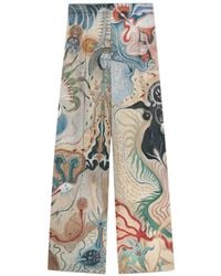 Endless Joy - Eternal Squid Wide-Leg Trousers - Lyst