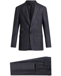 Tom Ford - Check-pattern Single-breasted Suit - Lyst