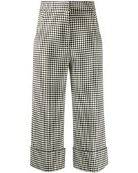 smythe cropped kick pant