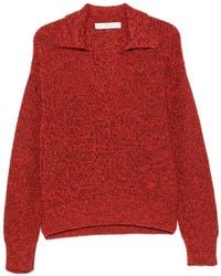 Tela - Beni Marl-Knit V-Neck Sweater - Lyst