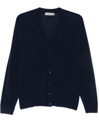 Canali - Button-Fastening V-Neck Cardigan - Lyst