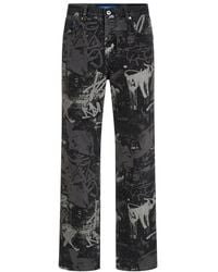 KARL LAGERFELD - Five-Pocket Jeans - Lyst