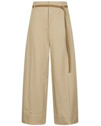 CROQUIS - Belted Straight-Leg Trousers - Lyst