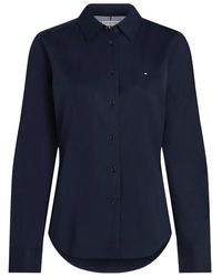 Tommy Hilfiger - Geknöpfte Bluse - Lyst