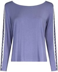 Aubade - Sweet Obsession Embroidered Pajama Top - Lyst