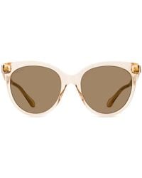 Gucci - Horsebit Geometric-Frame Sunglasses - Lyst