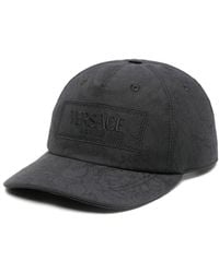 Versace - Barocco-jacquard Logo-embroidered Cap - Lyst