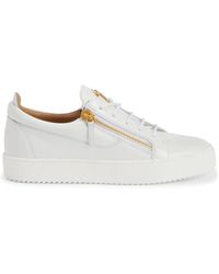 Giuseppe Zanotti - Frankie Zip-Detail Low-Top Sneakers - Lyst