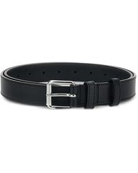 COMME DES GARÇONS PLAY - Ceinture En Cuir À Bout Carré - Lyst
