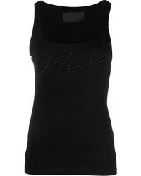 Philipp Plein - Tanktop Met Geborduurd Logo - Lyst
