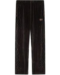 KENZO - Pantalones De Chándal De Terciopelo A Rayas - Lyst