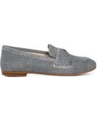 Casadei - Leather Loafers - Lyst