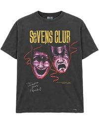 Triple Sevens - T-Shirt Optical Délavé - Lyst
