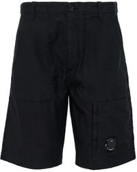 C.P. Company - Shorts Met Logo - Lyst