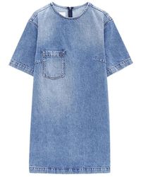 Anine Bing - Tulah Chest-Pocket Mini Dress - Lyst