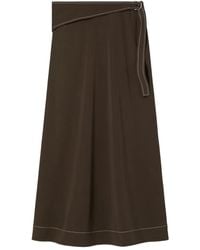Tory Burch - Bruine Rok - Lyst