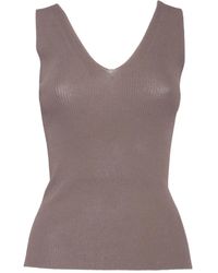 FILIPPO DE LAURENTIIS - Top Con Scollo A V - Lyst