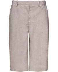 Loulou de Saison - Side-Pocket Knee-Length Shorts - Lyst