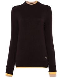 Fendi - Jersey Con Ribete A Capas - Lyst