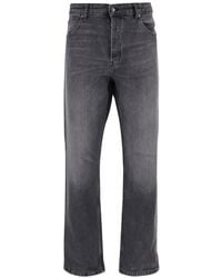 Just Cavalli - Jean Droit À Effet Délavé - Lyst
