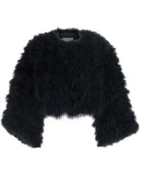 Yves Salomon - Feather-Embellished Jacket - Lyst