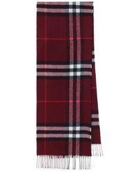 Burberry - Sciarpa Con Motivo Giant Check - Lyst