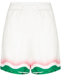 Casablancabrand - Shorts Met Print - Lyst