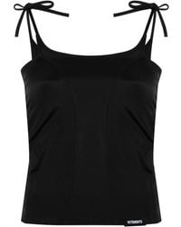 Vetements - Cut-out Panelled Tank Top - Lyst