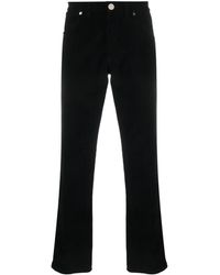 Bally - Logo-patch Mid-rise Straight-leg Jeans - Lyst