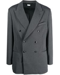 Random Identities - Double-Breasted Coat - Lyst
