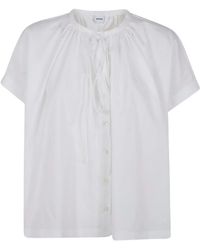 Aspesi - Camicia Oversize A Maniche Corti - Lyst