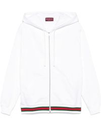 Gucci - Sweatshirt With Web - Lyst